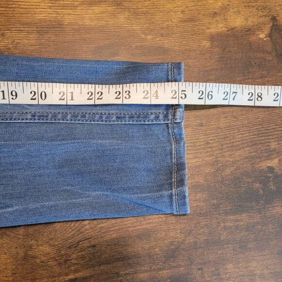 Levi's Jeans Size 31 Mid Rise Skinny Medium Light Wash Stretch Western Denim - Picture 9 of 11